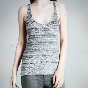 Vince Women's Casual Racerback Knitted Tank Top